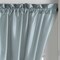 Threadmade Home Colette Faux Silk French Door Window Panel, Mineral - 54"W x 72"L